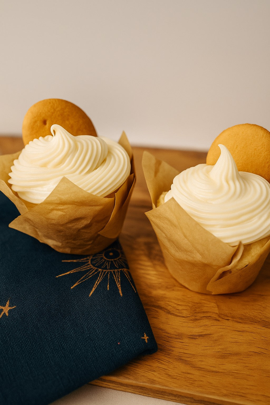 Banana Pudding Cupcake